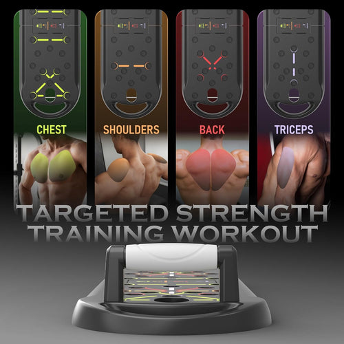 Push up Board, Portable Pushup Board for Men, Foldable Push up Bar
